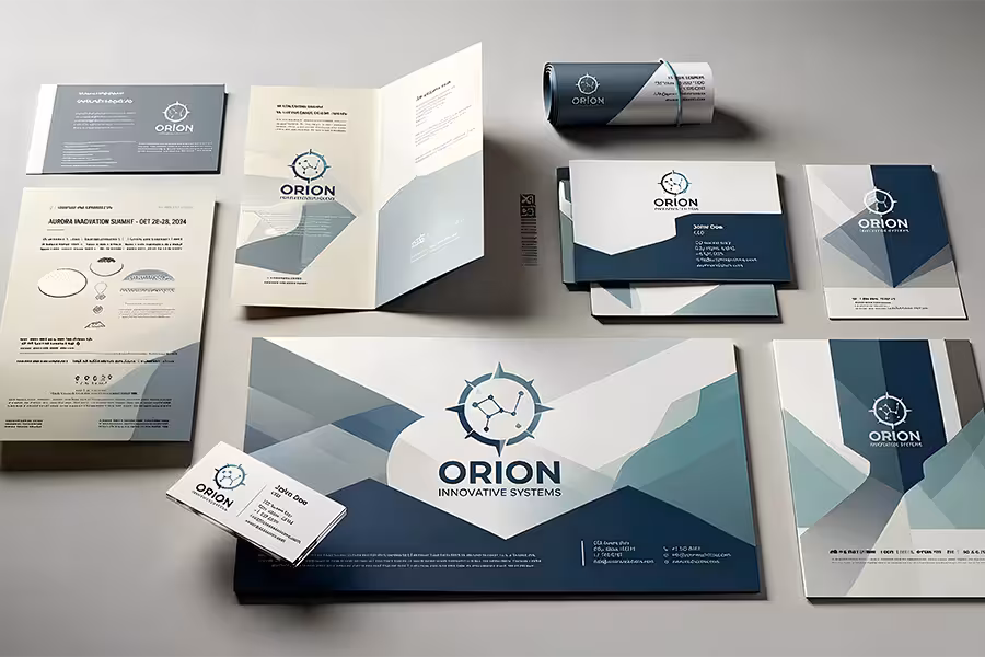 Professional print and marketing design services for businesses